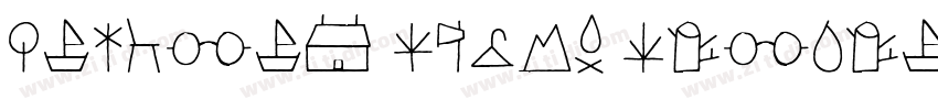 LeOsler Rough Inline字体转换